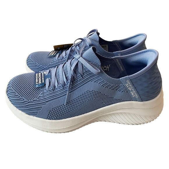 Skechers Slip-Ins Ultra Flex 3.0 Periwinkle Walking Shoes 149710 Size 8.5 NEW - Picture 5 of 10